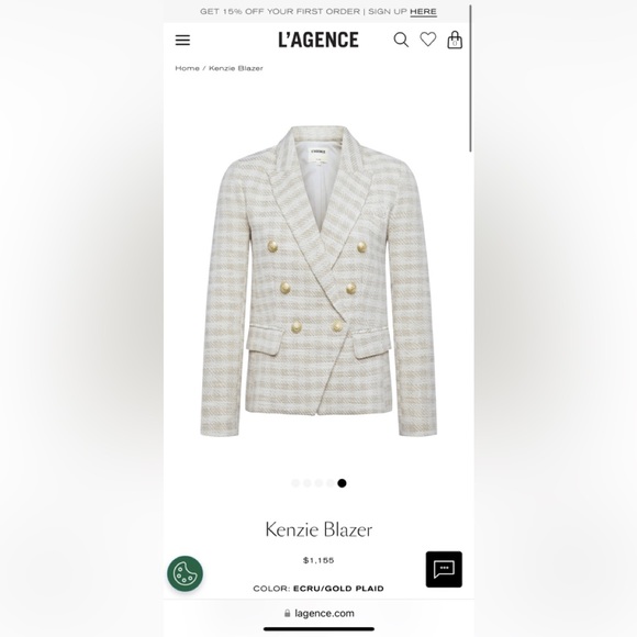 L’AGENCE Kenzie Blazer - Picture 2 of 5